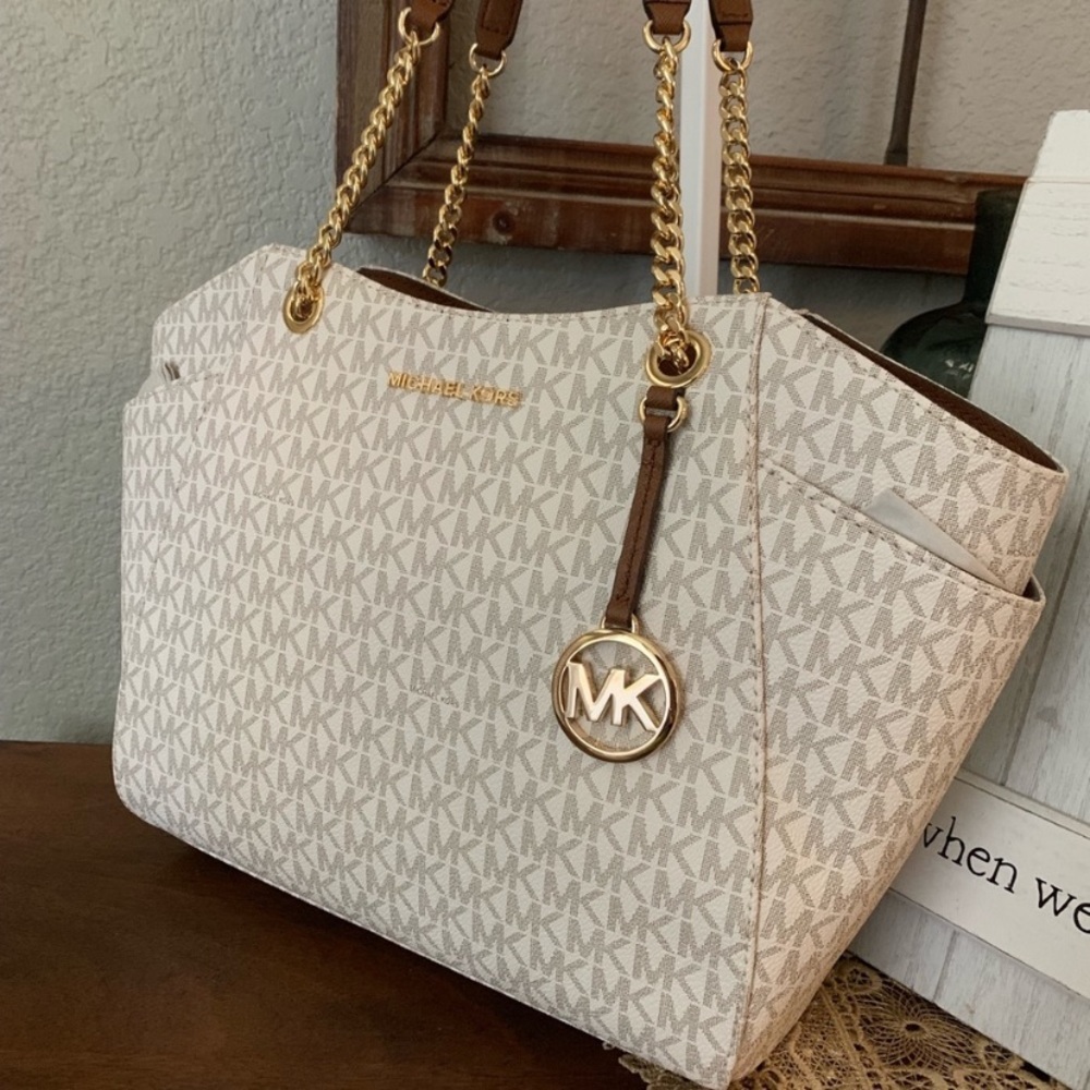 New⭐️  MK Jet set travel large chain shoulder bag - Picture 2 of 6